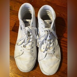 VANS White Hightops